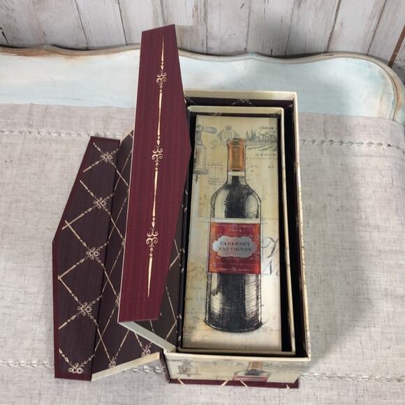 NEW! 3-Pc Wine Themed Nesting Home Decor or Gift Boxes - Picture 15 of 15